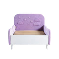 **Technische Titel in het Nederlands:** **Kinderbed met Sterren- en Wolkenontwerp, Lavendel Kleur**